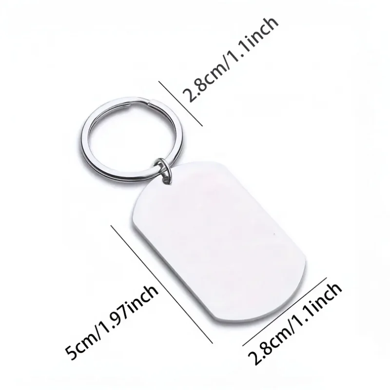 Stainless Steel Keychain 