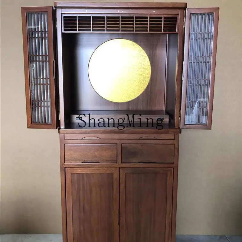 

CL Buddhist cabinet supply table Buddhist platform Chinese Buddhist shrine Shrine Buddha statue supply manufacturer