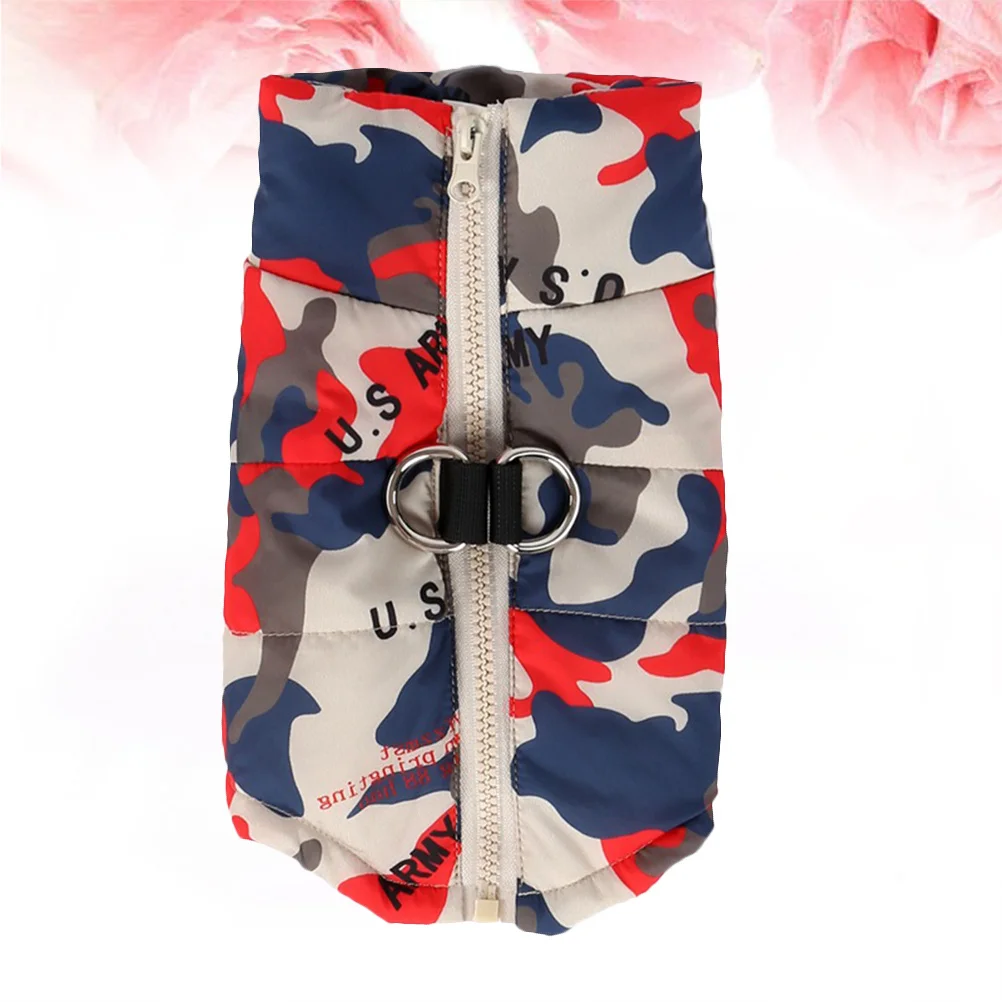 

Creative Waterproof Camouflage Dog Jacket for Winter Warmth Windproof Rain Coat for Puppies Small Dogs Outdoor Wear Pet Supplies