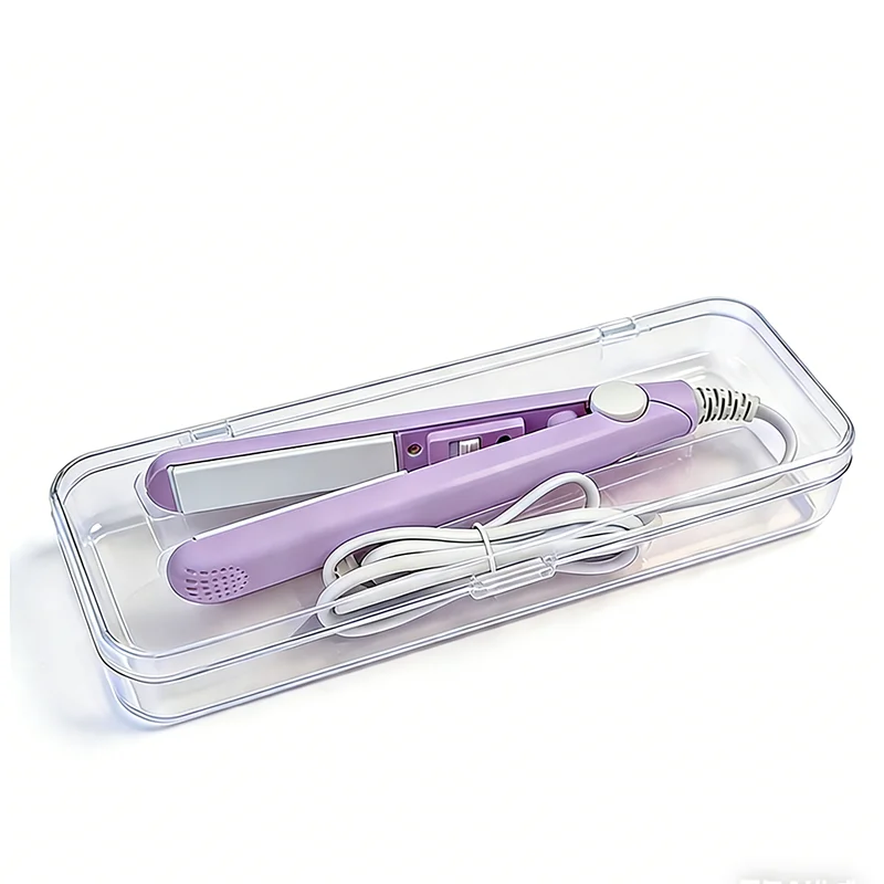 Neue Curling Eisen Mini Haarglätter Eisen Keramik Glättung Styling Werkzeuge Haar Curler Flache Eisen Bart Haarglätter