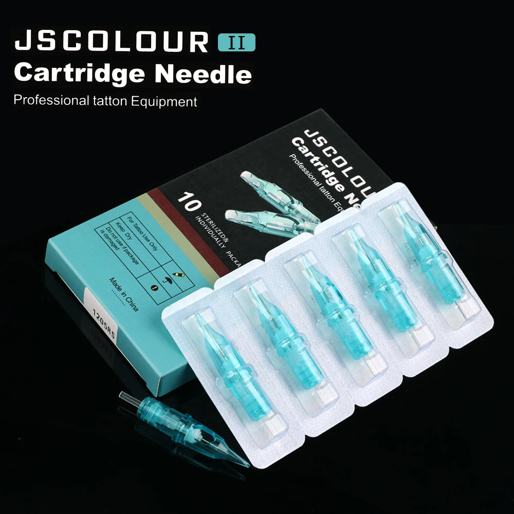 

5/10PCS Disposable Sterilized Tattoo Cartridge Needles For Rotary Tattoo Machine RL/RS/M1/CM Liner Shader Makeup Tattoo Supplies