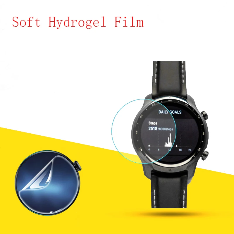 Soft Hydrogel Film Clear HD Transparent Protector Protective Guard Smart watch for D38MM Mobvoi TicWatch Pro 3 GPS 10PCS