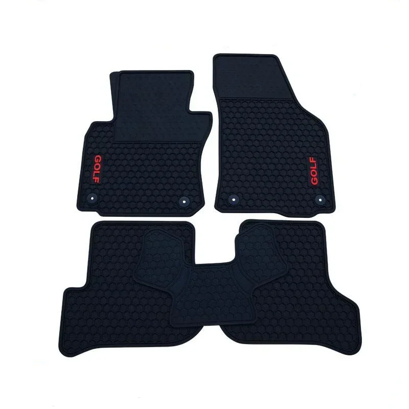 Car Floor Mats Car Mat Rugs Carpet For Golf VI MK6 Left Hand Drive 2008 2009 2010 2011 2012 2013