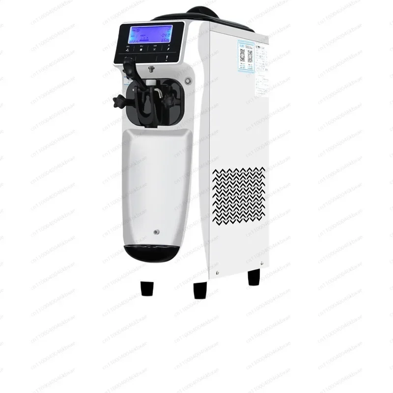 Small Size Commercial Soft Ice Cream Cone Filling Machine Soft Serve Ice Cream Sundae Maker Cold Dessert
