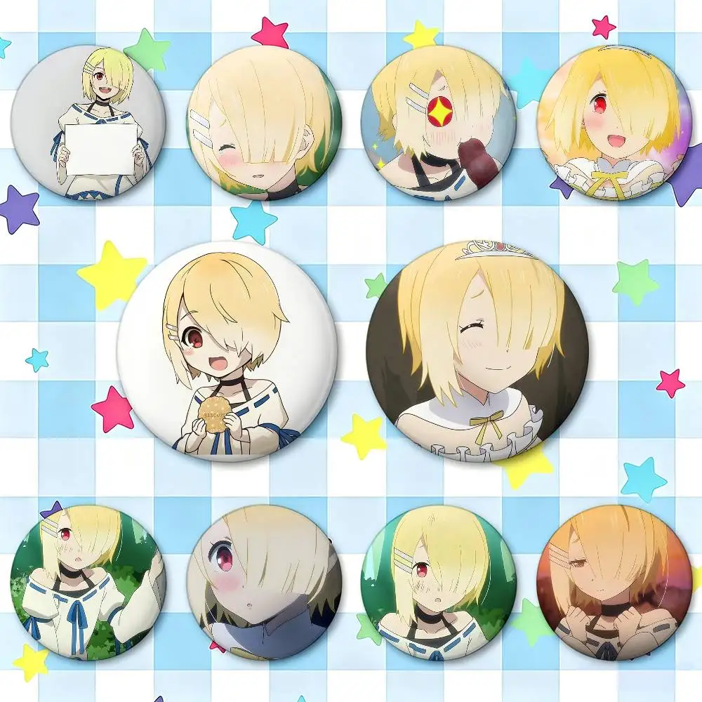 Aku Maou-sama, Retry! Badges Button Round Creative Pin Brooch Badge Bag Decor Accessories Fans Collect Friends Gifts