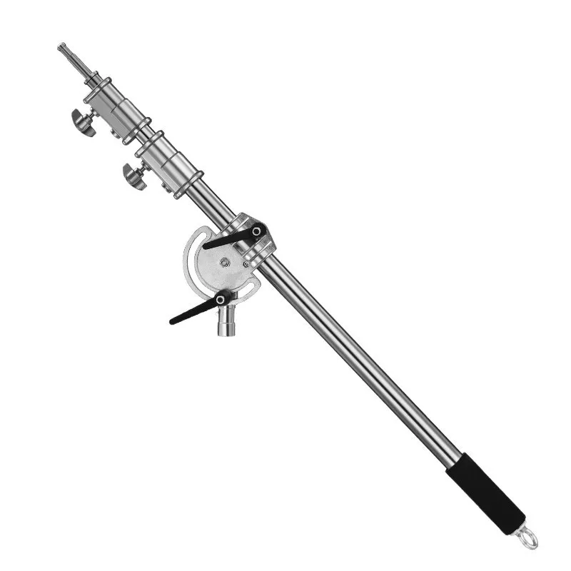Stainless steel ceiling light bracket cross arm magic leg bold inclined arm cross bar studio flash