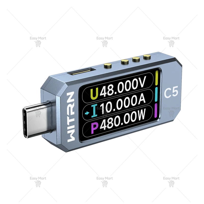 C5 red 20bit detector USB voltage and current meter 28V PD3.1 fusion fast charging UFS EPR