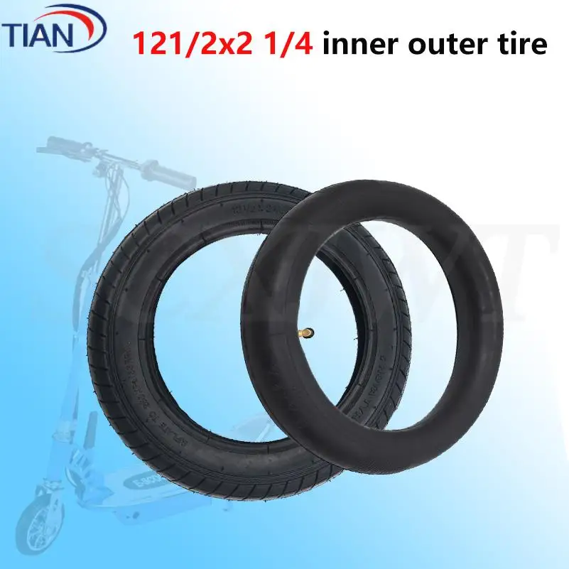 

High quality thickened inner and outer tires 12 1/2x2 1/4 wear-resistant and durable for electric scooters folding cars