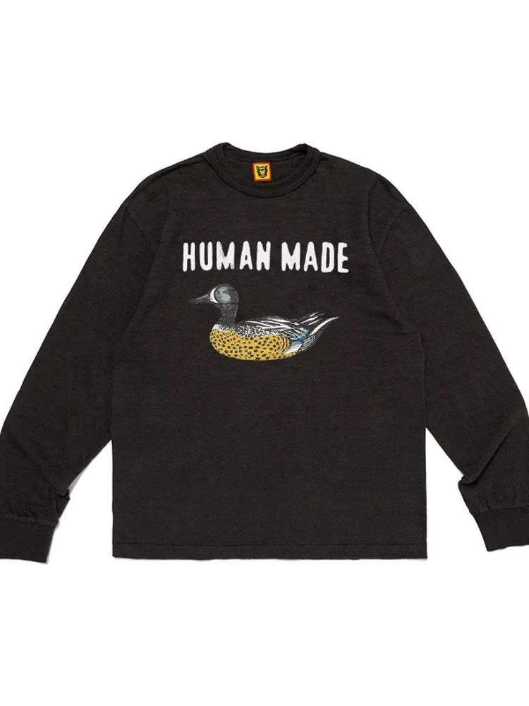 2026 FW Human Made Camouflage Duck Graphic L/S Tee Relaxed Fit Unisex