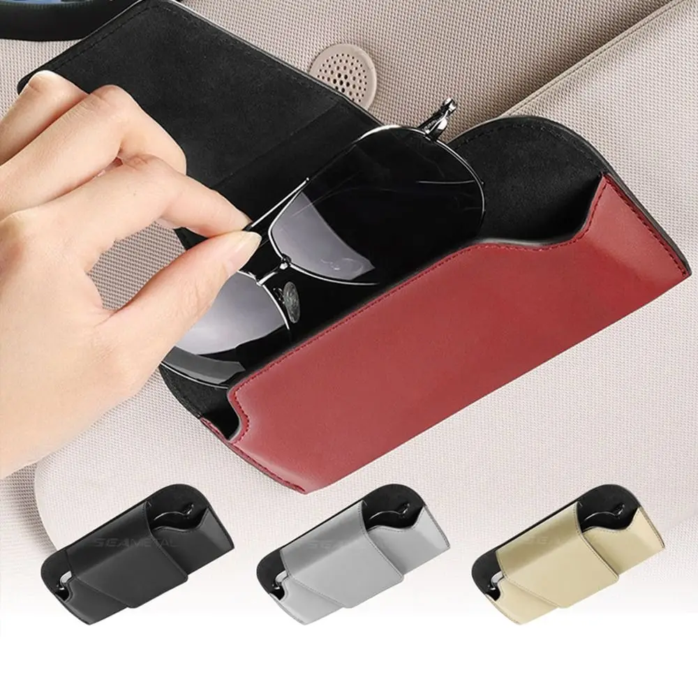 General Motors Sunglasses Case Car Sun Visor Glasses Frame Sunglasses Storage Clip Car Multifunctional Storage Accessories