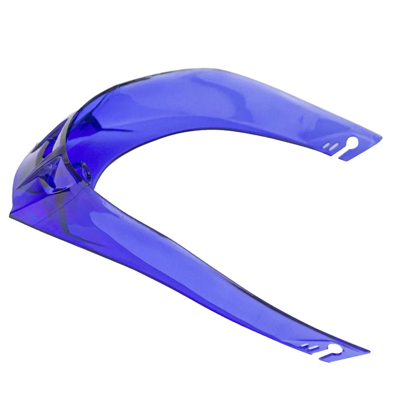 Motorcycle Helmet Modified Tail Wing, Compatible with GP, Corsa, GPR, Corsa R Helmets, Electroplated Large Tail Wing.