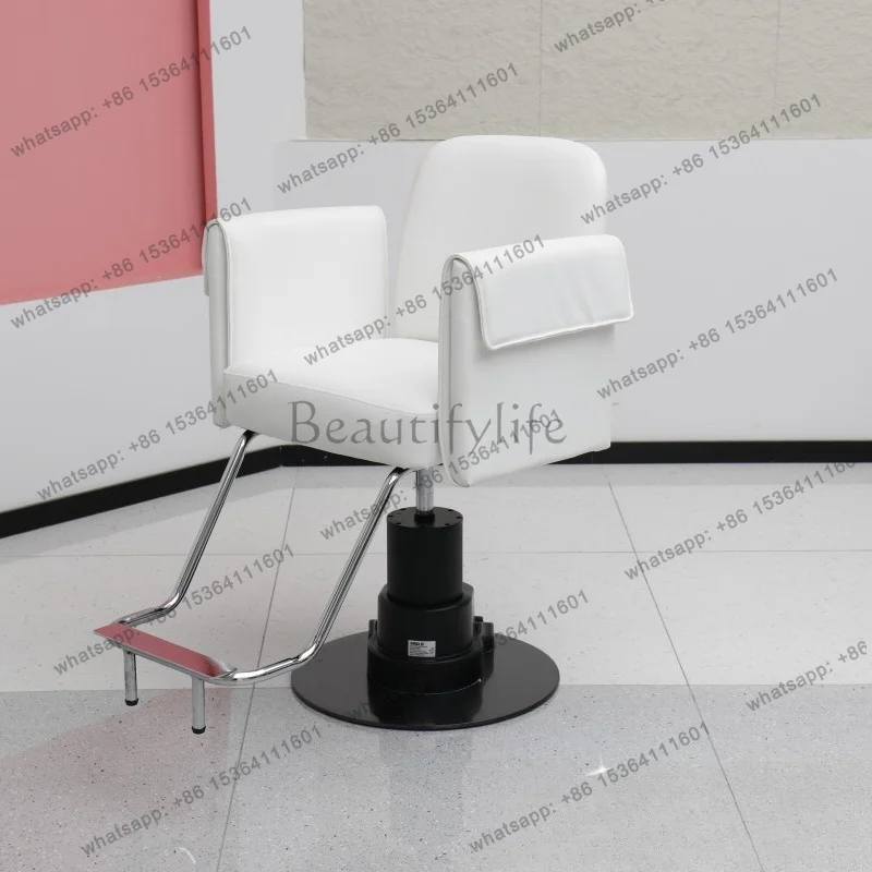 LJY Modern Aesthetic Hair Barber Luxury Comfortable Display Hair Barber Fashionable Beauty Cadeira De Barbeiro Commercial Furnit