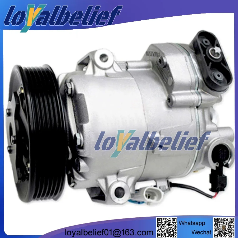 For Opel Astra J 1.4 Turbo 2009 - / Opel Meriva B 1.4L 2010 AC Compressor CVC6 13250608 13271268 13395695 1618063 1618424 6PK