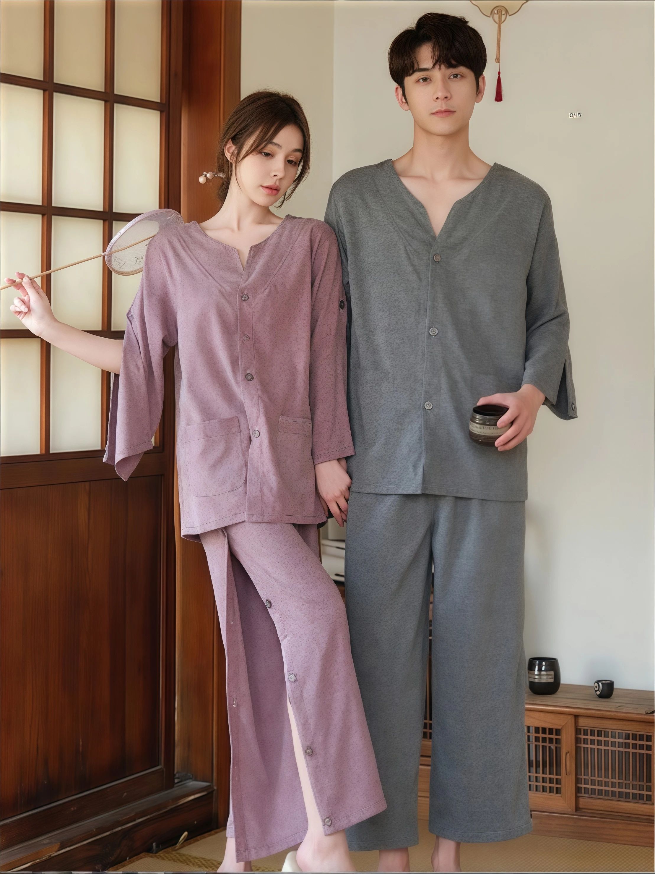 

Элитный женский кардиган из чистого хлопка с открытым передом и спиной, для акупунктурной терапии, на пуговицах, массажный костюм для стимуляции кожи