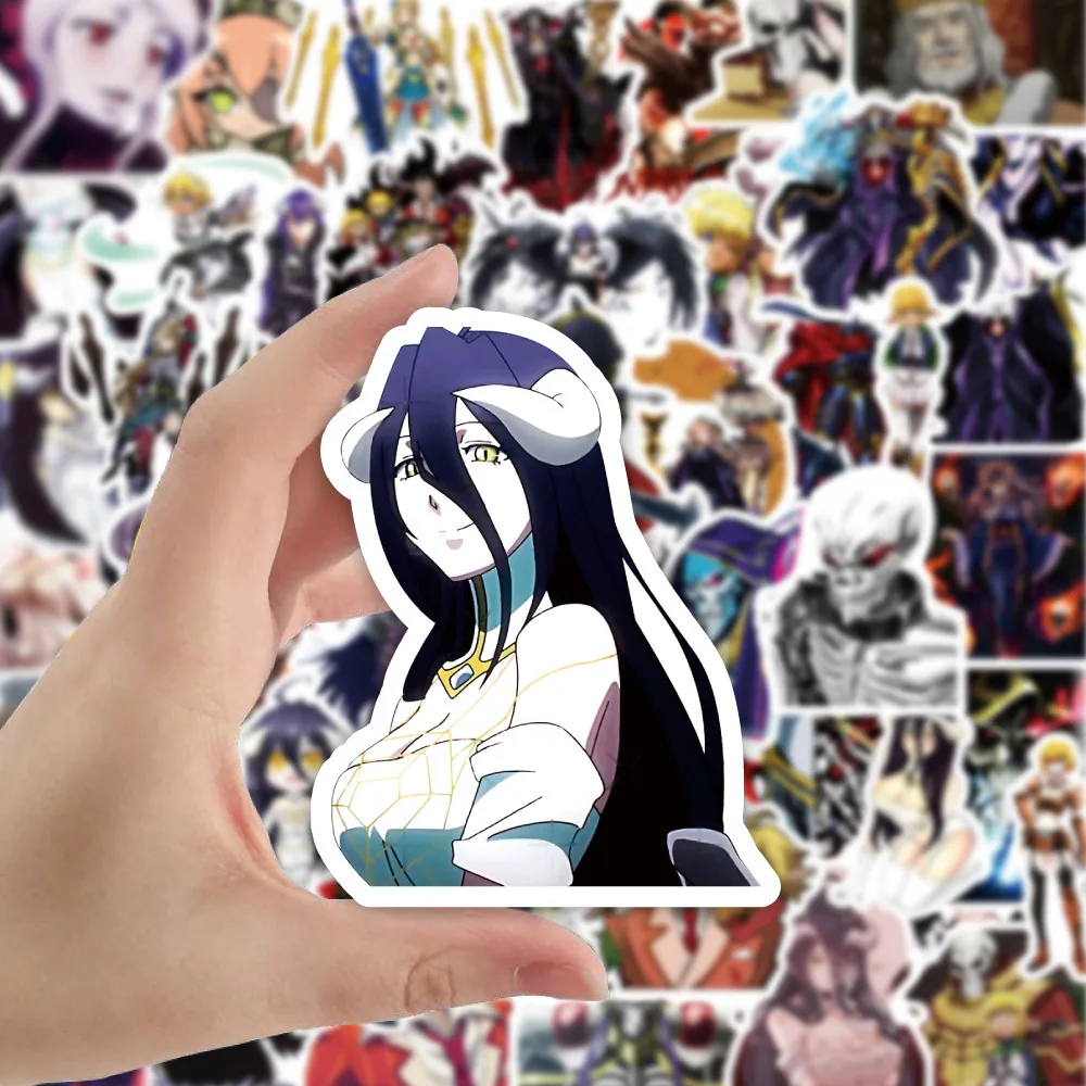 10/30/50 قطعة جديد أفرلورد أنيمي الكتابة على الجدران ملصقات الزخرفية DIY بها بنفسك الغيتار الهاتف المحمول كوب ماء سكيت ملصقات مقاومة للماء #1