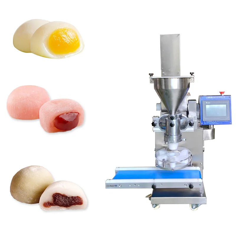 Automatic Small Rice Cake Encrusting Machine Mochi Maker Making Machine