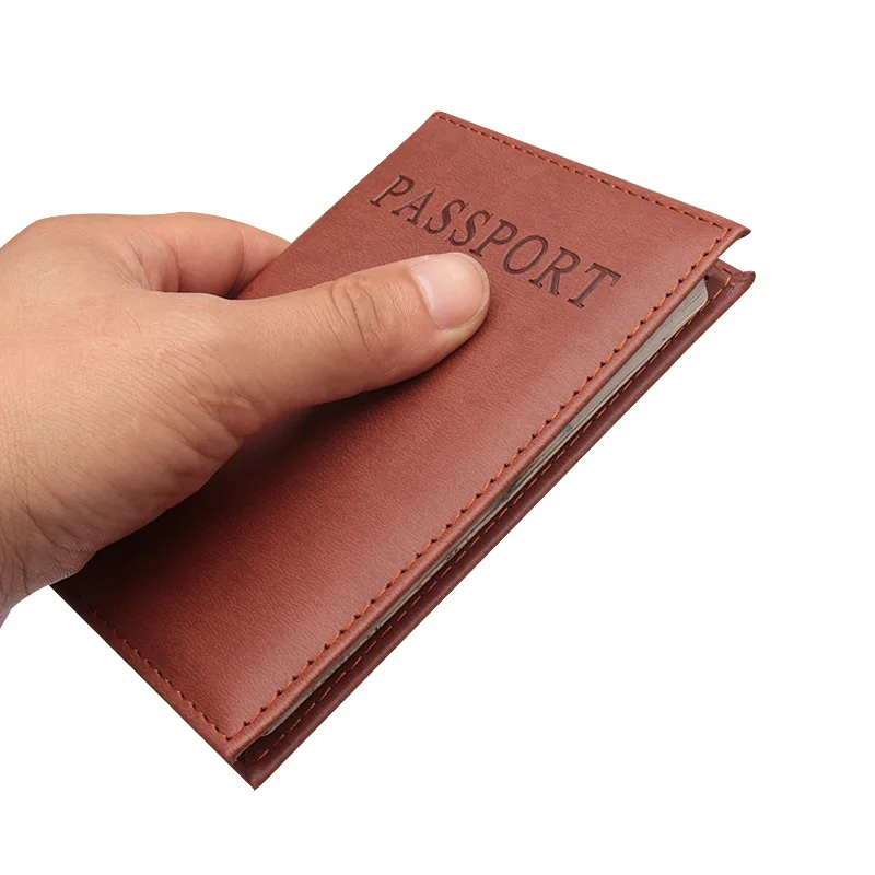 New Travel Passport Cover Protective Card Case Women Men Travel Credit Card Holder Travel ID&Document Passport Holder Protector