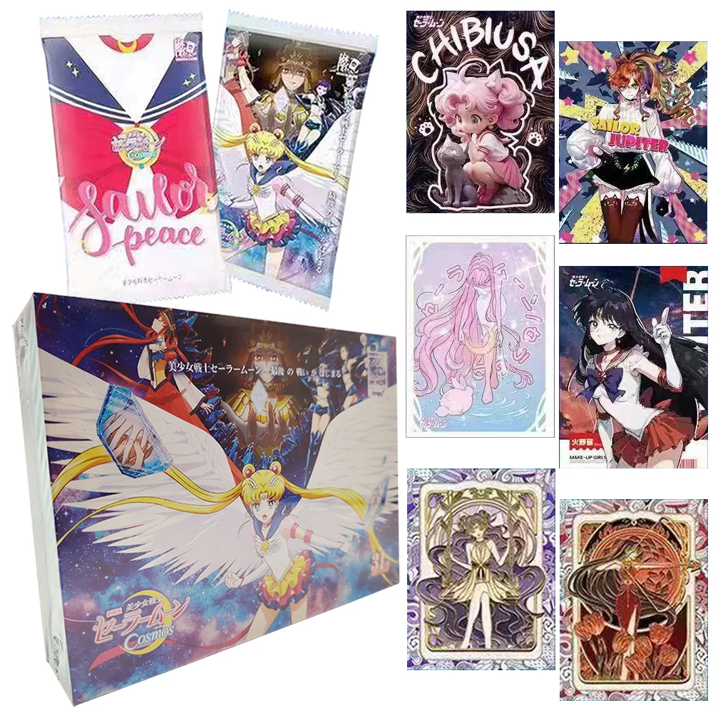 

Sailor Moon Collection Card Fans' Favorite Anime Peripheral Special Shaped Props Rare Cards Exquisite Christmas Gifts Fun Toys