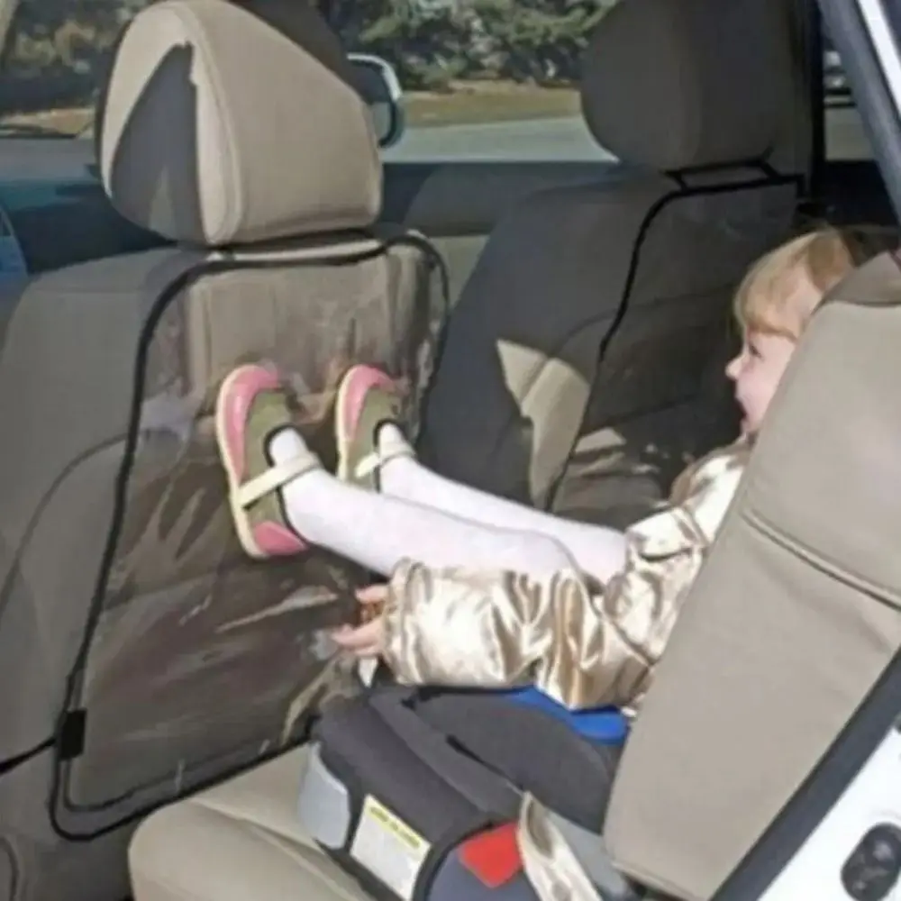 New PVC Anti Kick Pad Transparent Anti Mud Car Seat Cover Anti Dirt Back Protectors Car Accessories