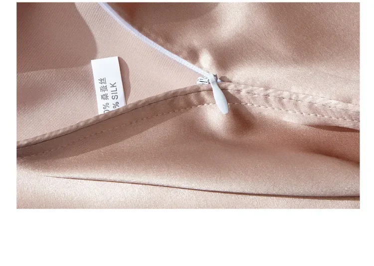 Set copripiumino in raso come seta rosa, set per ragazze Queen