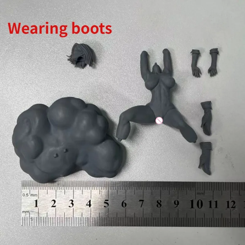 Kit de modelo de montagem de figura de resina em escala 1/24, mulher quente e bonita, resto, personagem de fantasia, sem montagem, impressão 3d sem pintura