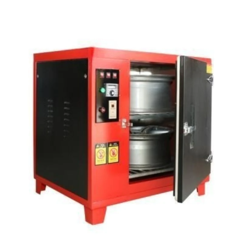 Car wheel hub painting electric oven headlight repair drying oven steel ring painting electric drying oven paint baking