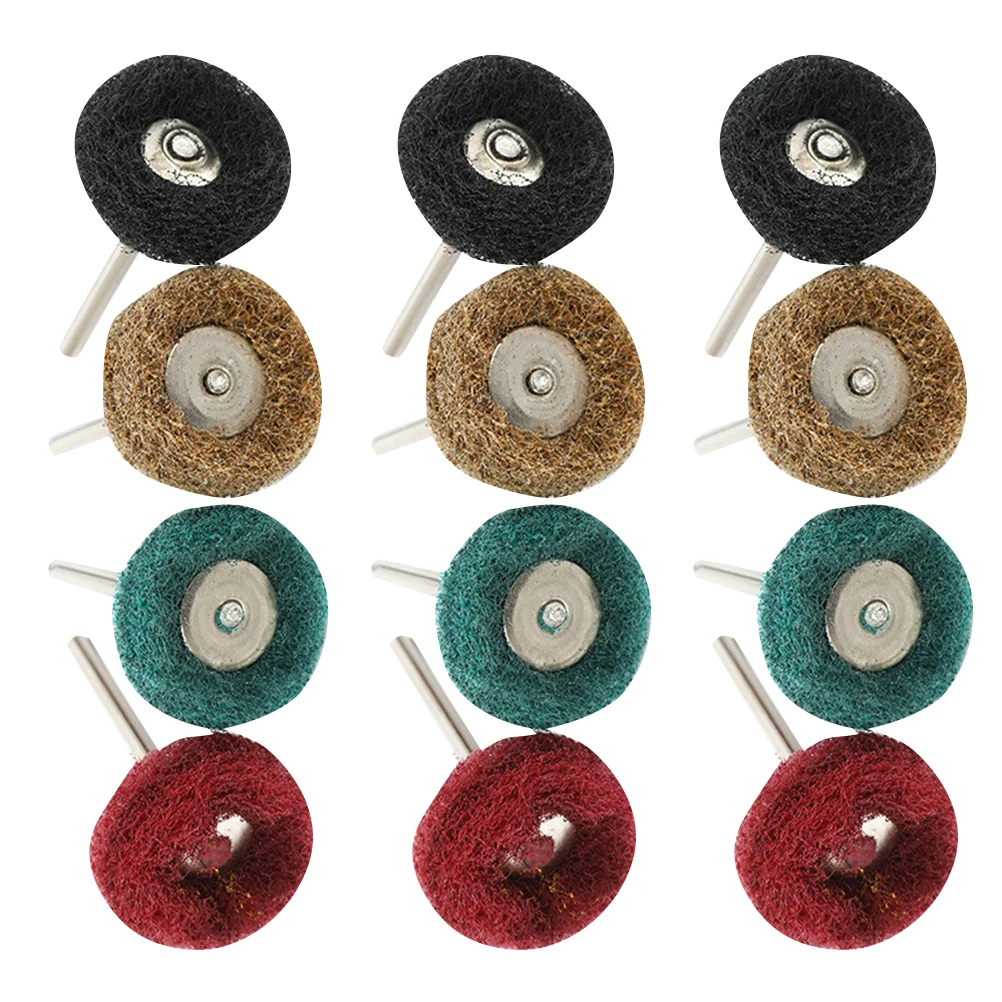 

80pcs Polishing Wheel Nylon Grinding Head Buffer Rotary Tool for Drill Durable Household Metal Polisher Efficient