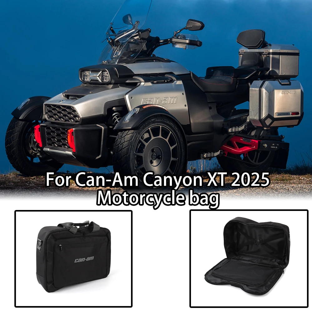 

For Can-Am CANYON XT REDROCK 2025 Saddlebags Tail Box Inner Bags Suitcases Toolbox Motorcycle Storage Luggage Kit