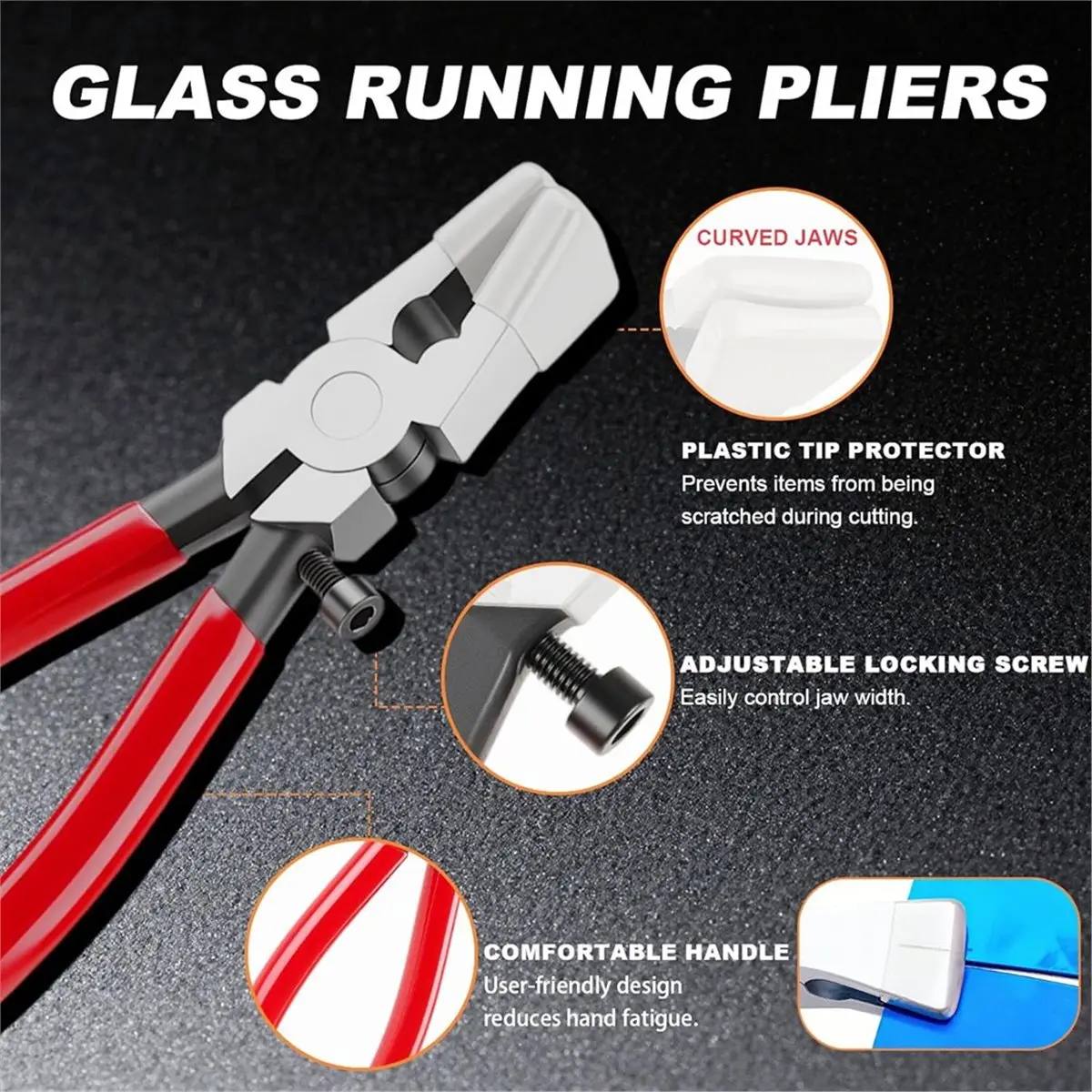 STOCK-Glass Cutter Kit, 2-20MM Glass Cutter,Glass Cutting Tool for Stained Glass, Tiles, Mosaics, Fusing, Cutting and Breaking
