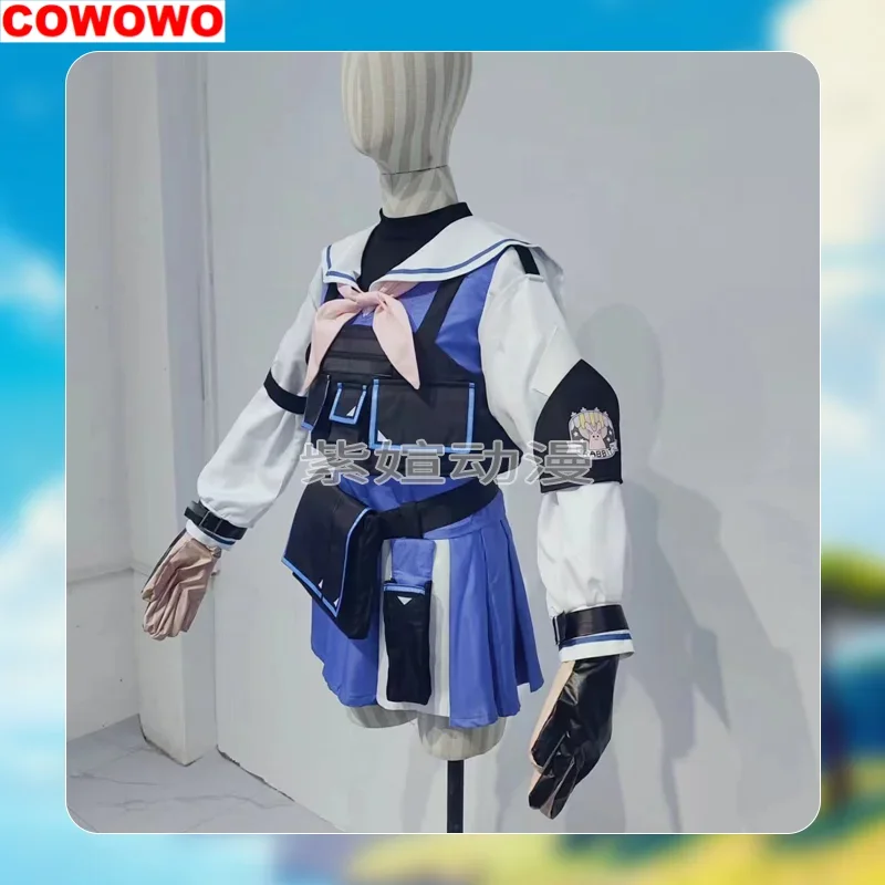 COWOWO Blue Archive Tsukiyuki Miyako Customize Cosplay Costume Cos Game Anime Party Uniform Hallowen Play Role Clothes Clothing