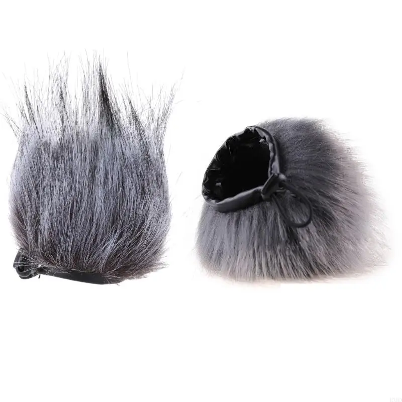 

2025 Новый 1pack Microphone Wind Muff Furry Ветровой ветропроличный ветропроличный ветровой экран для H1N Handy