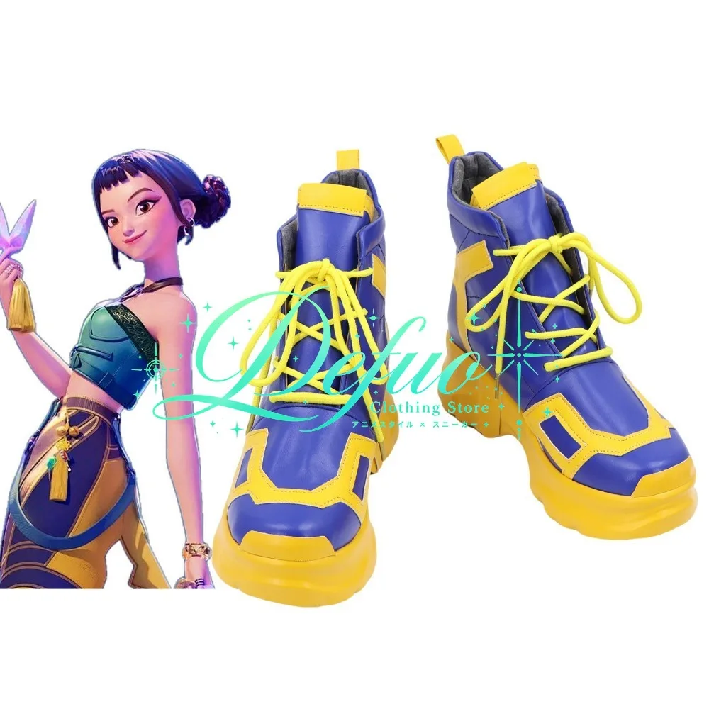 Hunter Zoey Cosplay Shoes Custom Character Footwear for Dance Performances Music Events Conventions and Photoshoots