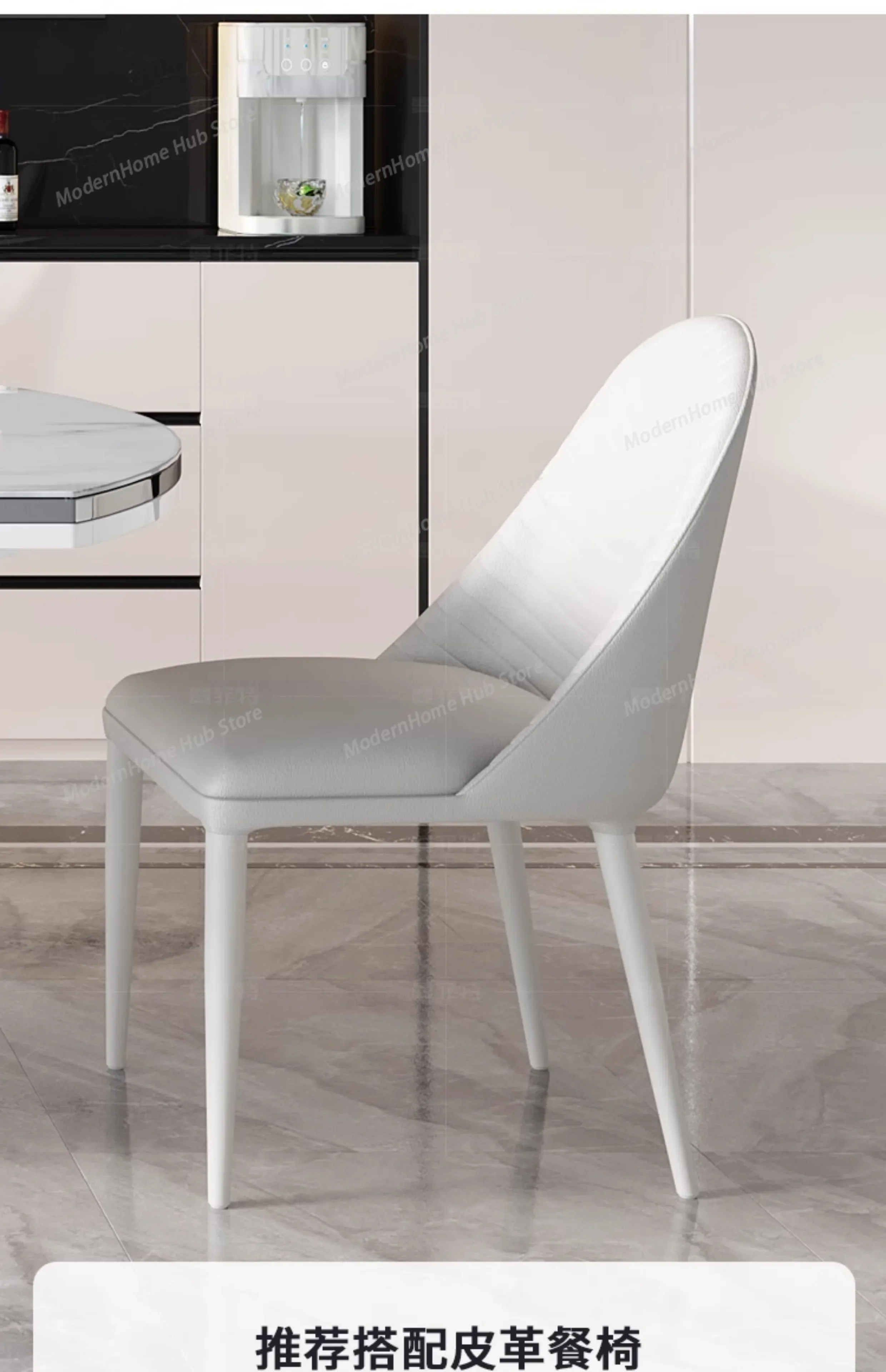 Sintered stone dining table matching chairs (only chairs are sold via this link)