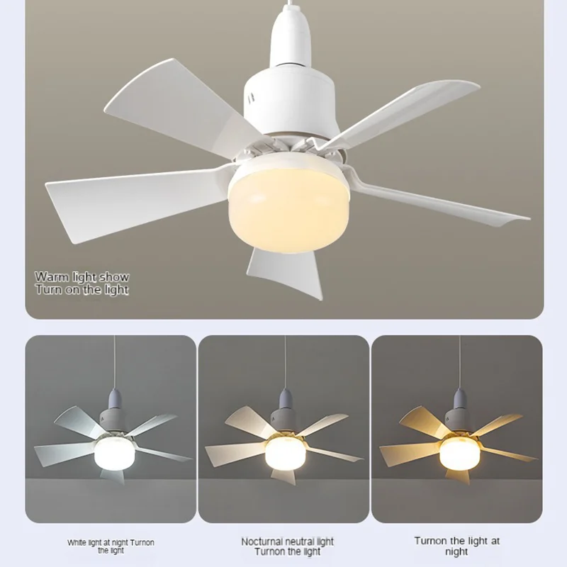 ครัวเรือนพัดลม LED Light 3 โหม - Ceiling Fan Led 3 Blade Modern บทวิจารณ์และราคา
