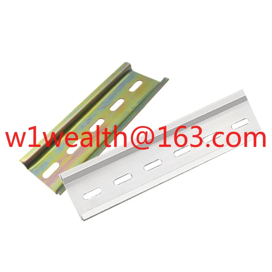 C45 guide rail national standard 10/20/50 CM long DZ47 air switch rail 35mm DIN card fixed cutting free shipping