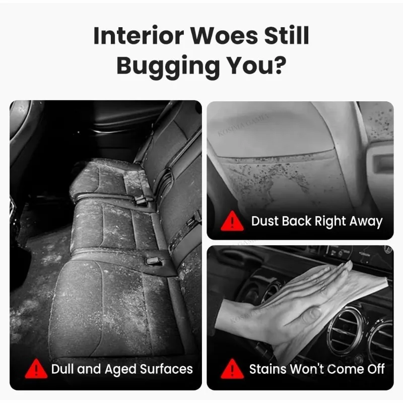 Car Care Detailing Spray 100ml Auto Interior Polish Car Shine Cleaner Interior Detailer Spray Protective Color Fading Repair