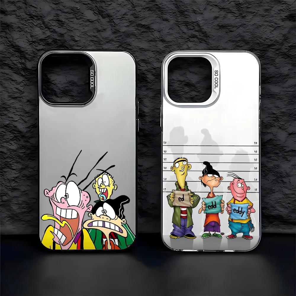 Cartoon E-Ed Edd N Eddy Phone Case for Xiaomi Redmi Note 7 8 9 9S 10 11 12 13 14 Pro Plus 4G 5G Anti Fall Matte Back Cover