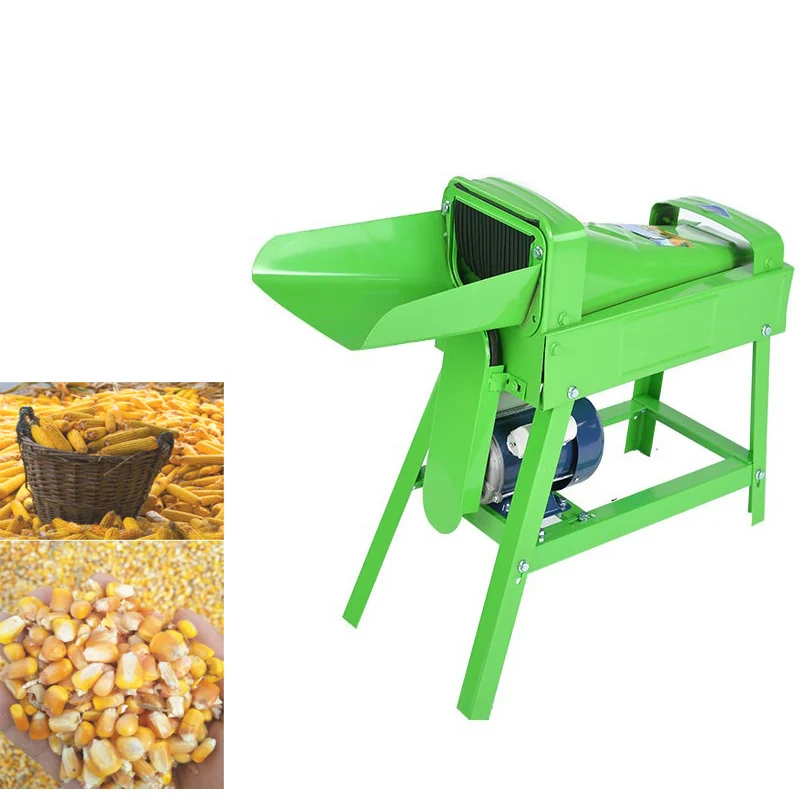 High Productivity 110 kg/h Easy Operation Maize Corn Peeler Corn Thresher Corn Sheller Machine