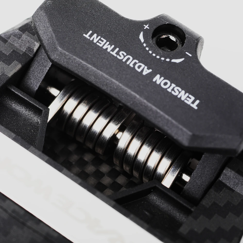 RACEWORK CARBON Rennrad Clip-in Pedale Superleichte Carbonfaser-Rennrad-Selbstverriegelnde Pedale mit Verriegelungsplatte – Detail 7