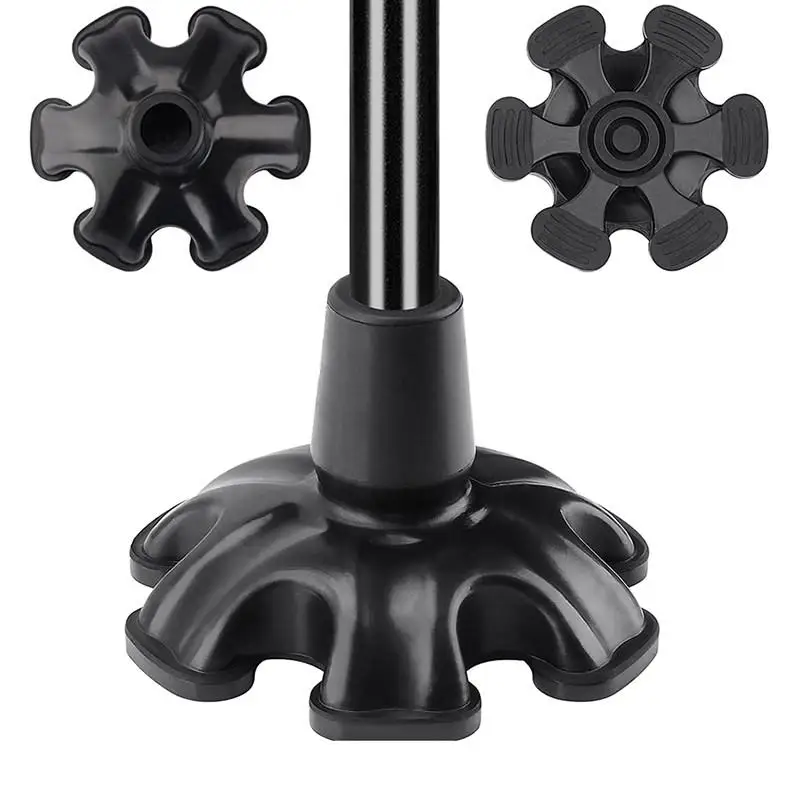 19/22mm Canes Self Standing Protect End Cover Eldder Walking Stick Rubber Non-Slip Pad End Bottom Cap Shaped Tip Replacement