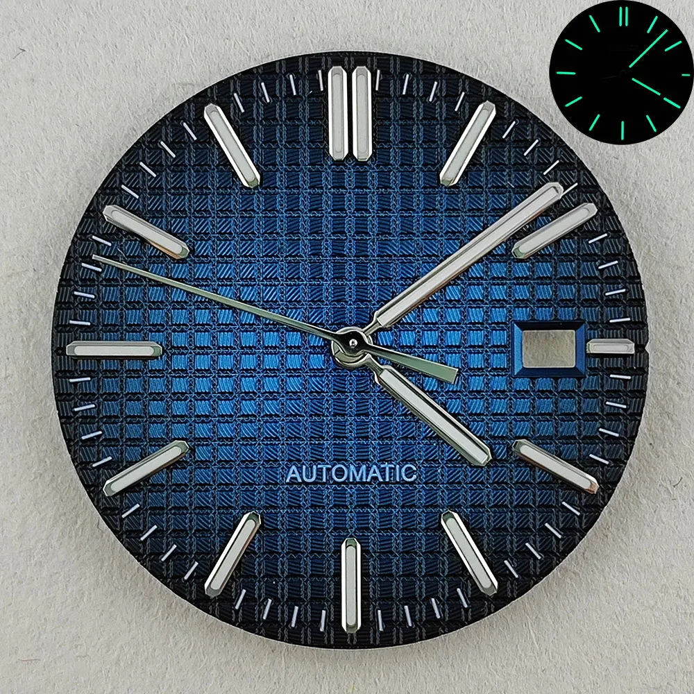 31.8mm Dial NH35 Dial Green Luminous Dial+pointer Suitable for Royal OAK NH35