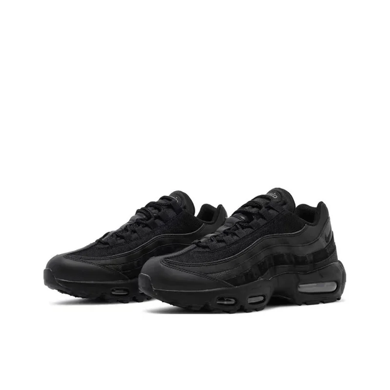 Nike Air Max 95 Essential  triple White Black Classic casual trainerOutdoor sports sneakers men women running