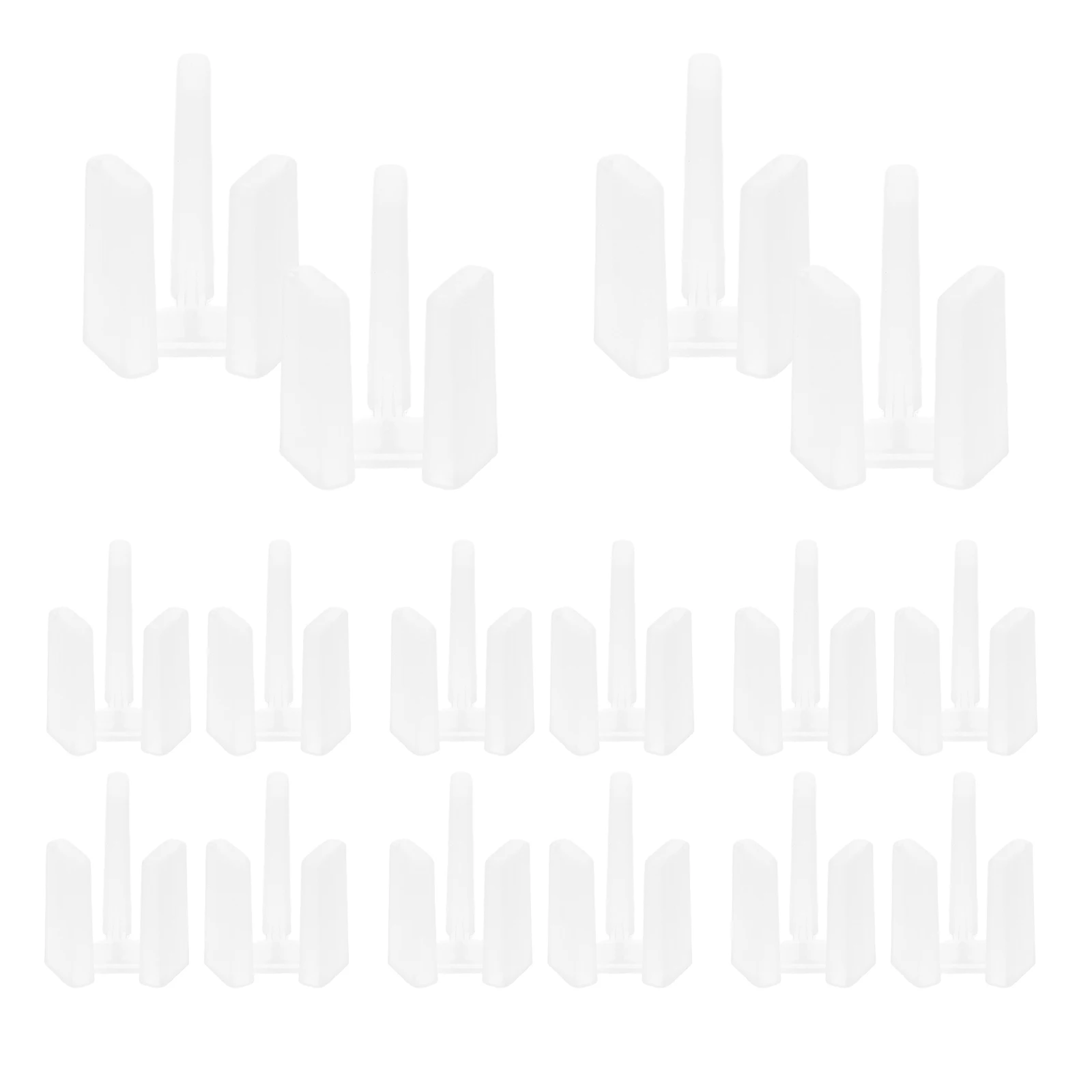 100pcs Plug Protective Covers Socket Dustproof Caps for Outlets Safety Electrical Wall Child Proof Plastic