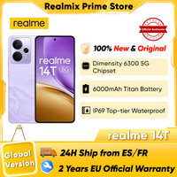 2025 World Premiere realme 14T 5G Smartphone MediaTek Dimensity 6300 6.67“ AMOLED 120Hz Display 6000mAh Battery 45W Fast Charge