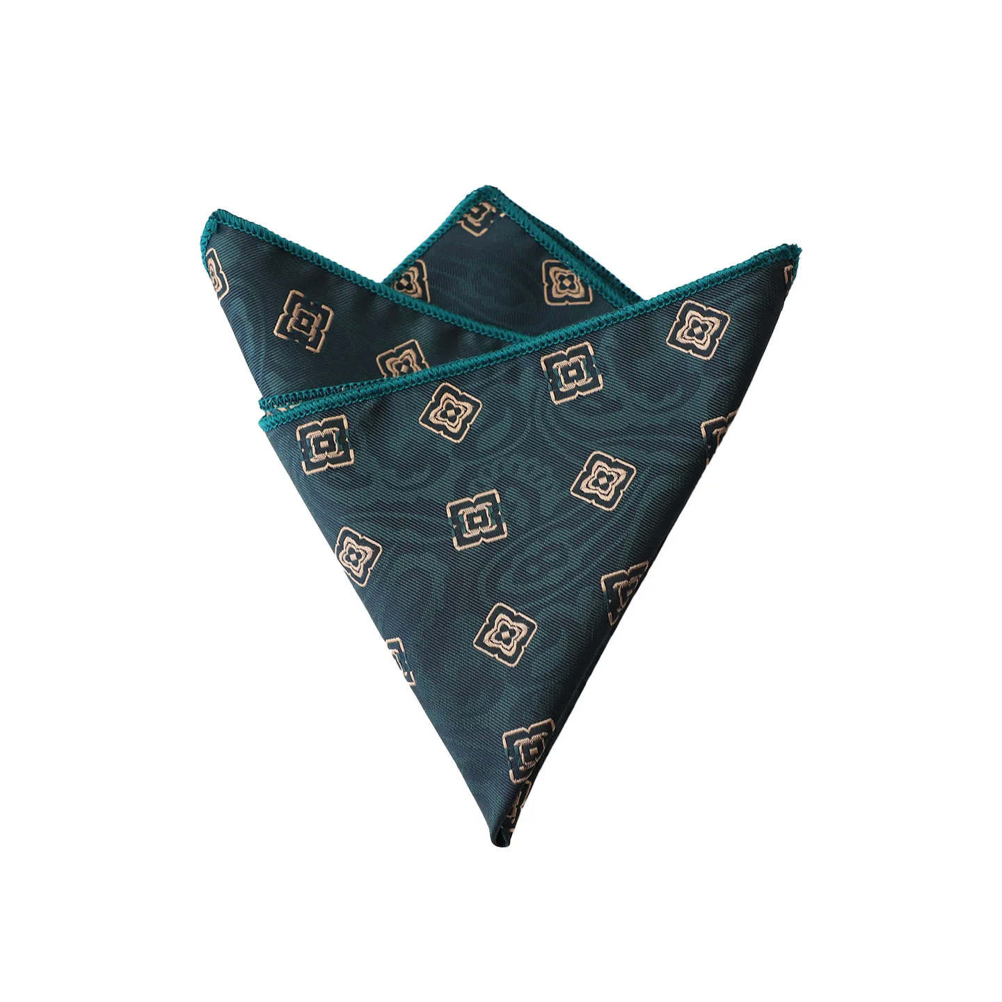 فاخر 22 سنتيمتر النقاط البنية جيب مربع رجال الأعمال الرسمي منديل شهم أنيقة البوليستر المنديل بدلة الزفاف المضيف الصدر