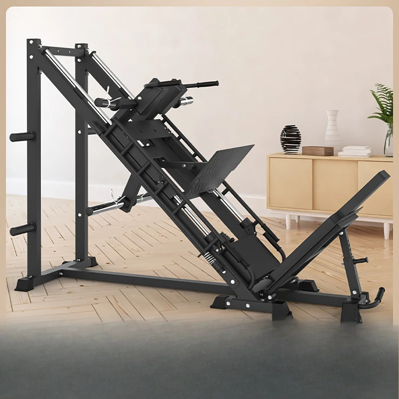 Multifunctional Home Inverted Pedal Machine Dual Function Leg Strength Trainer Hack Squat
