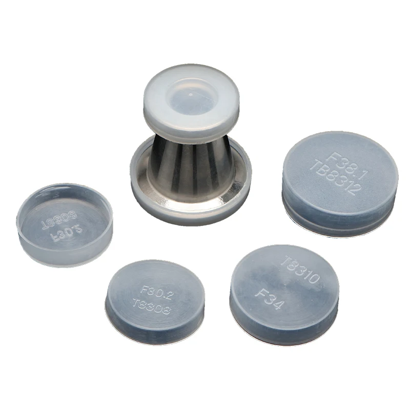 FH40 Plastic Flange Dust-Proof Cover Translucent Vacuum CF Quick-Fit Anti-Collision Plug ISO End Protection Oil-resistant Cover