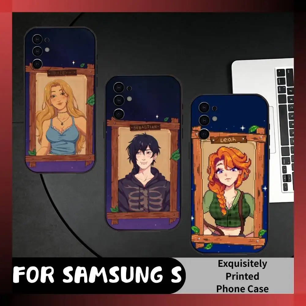 

Game S-Stardew Valley-y Fanart Phone Case For Samsung S25,S24,S21,S22,S23,S20,Ultra,S26,Plus,Fe,Note,5G Black Cover