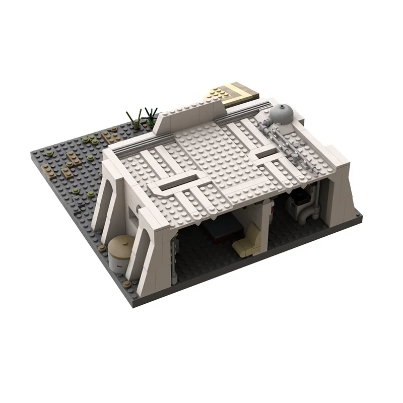 شعبية ستار فيلم نموذج Moc اللبنات Homestead نموذج التكنولوجيا الطوب DIY بها بنفسك الشهيرة Sence الجمعية عطلة لعبة الهدايا