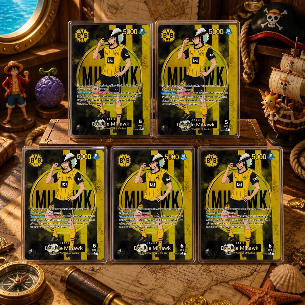 Dracule Mihawk OP14-020 en DIY Collection Cards Self Made Single Card Classic Game Anime Card Gift Toy 5PCS 10PCS Set